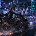「都市夜間追跡任務ログ：継戦の黒狼」 2枚目