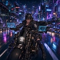 「都市夜間追跡任務ログ：継戦の黒狼」 3枚目