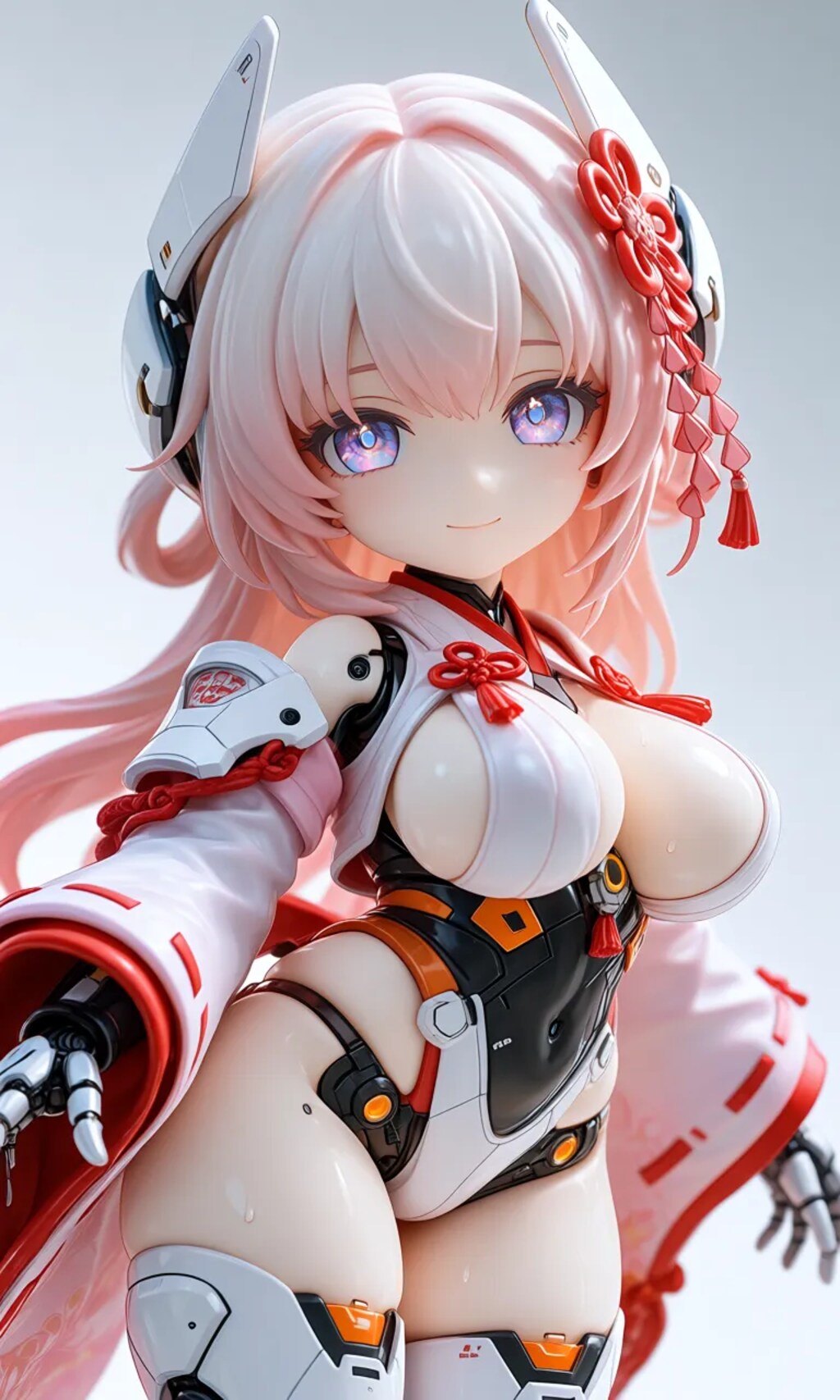 異世界制服少女達　メカ娘　姫巫女　アクリルねんどろいど