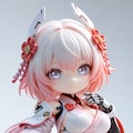 異世界制服少女達　メカ娘　姫巫女　アクリルねんどろいど 5枚目