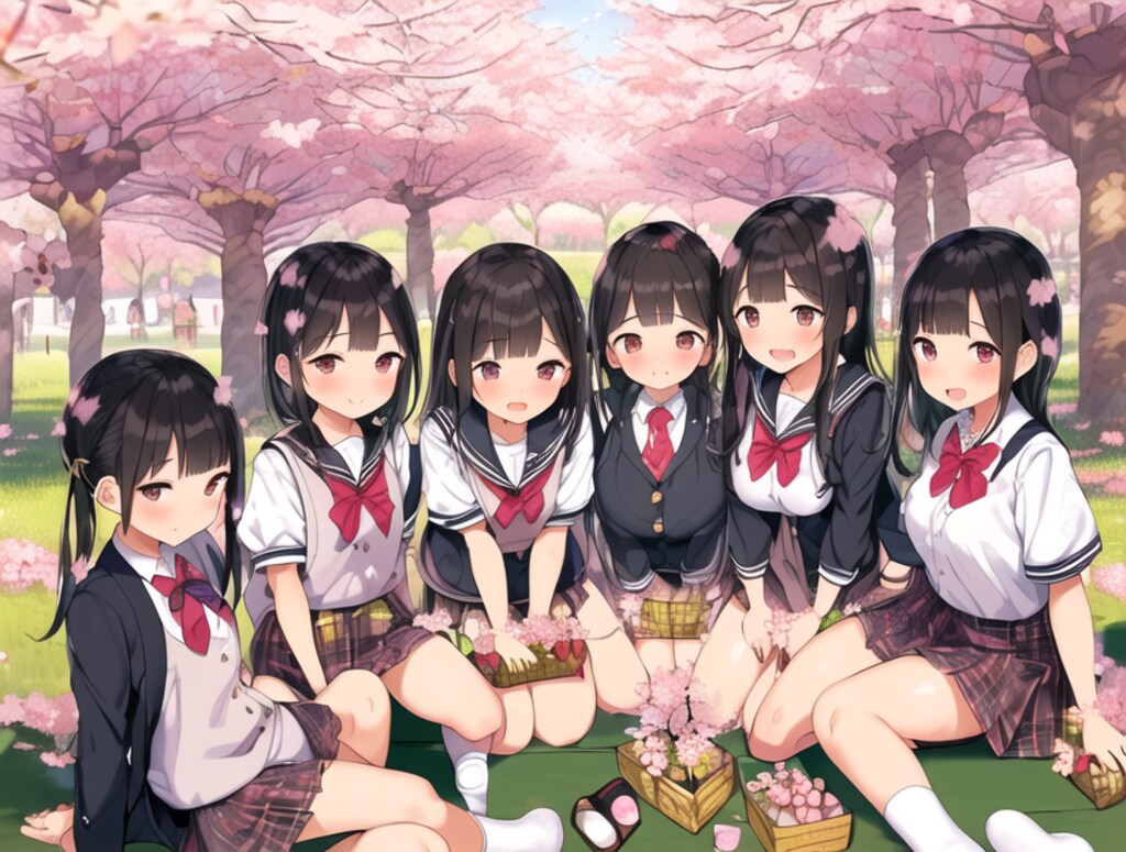 お花見ピクニック
