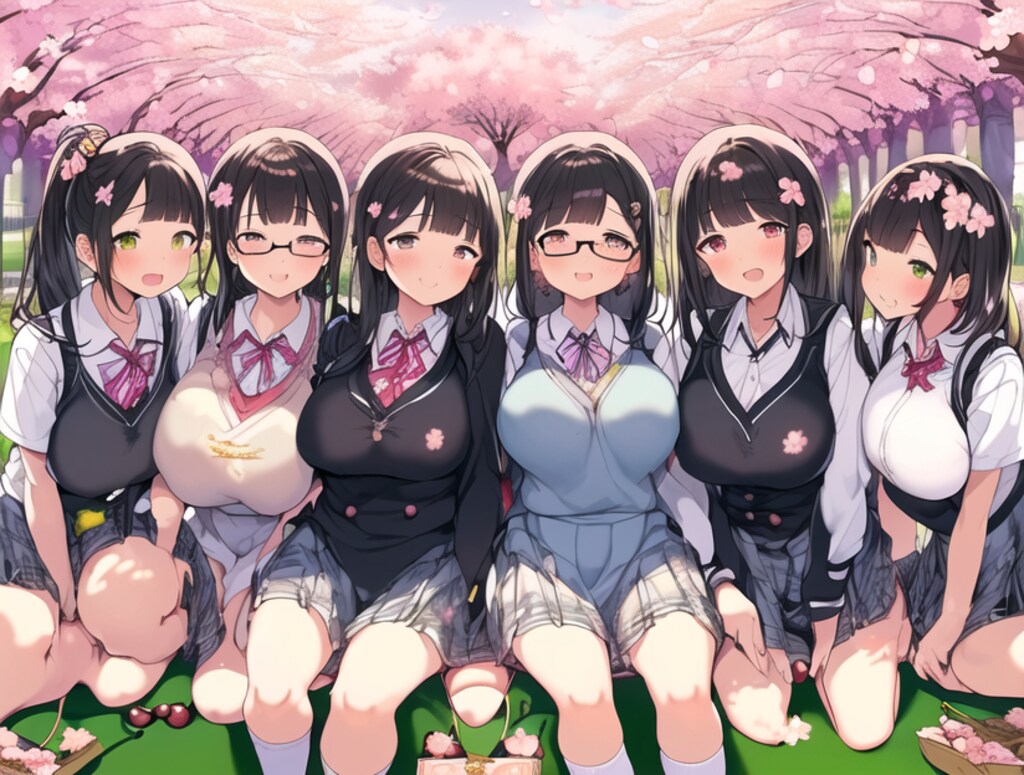 お花見ピクニック