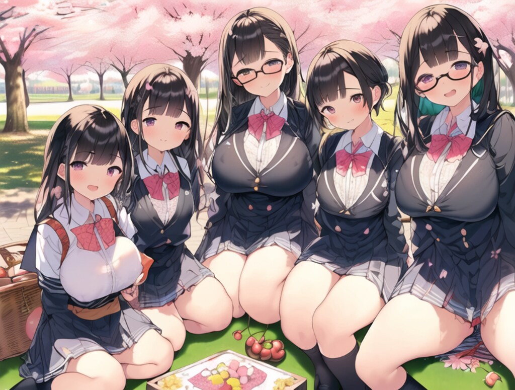 お花見ピクニック