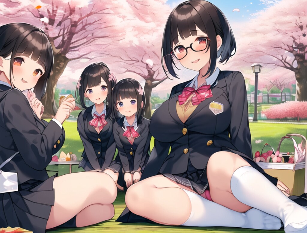 お花見ピクニック