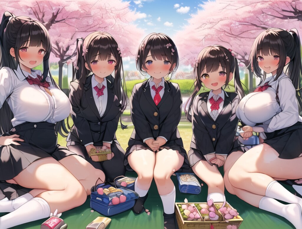 お花見ピクニック