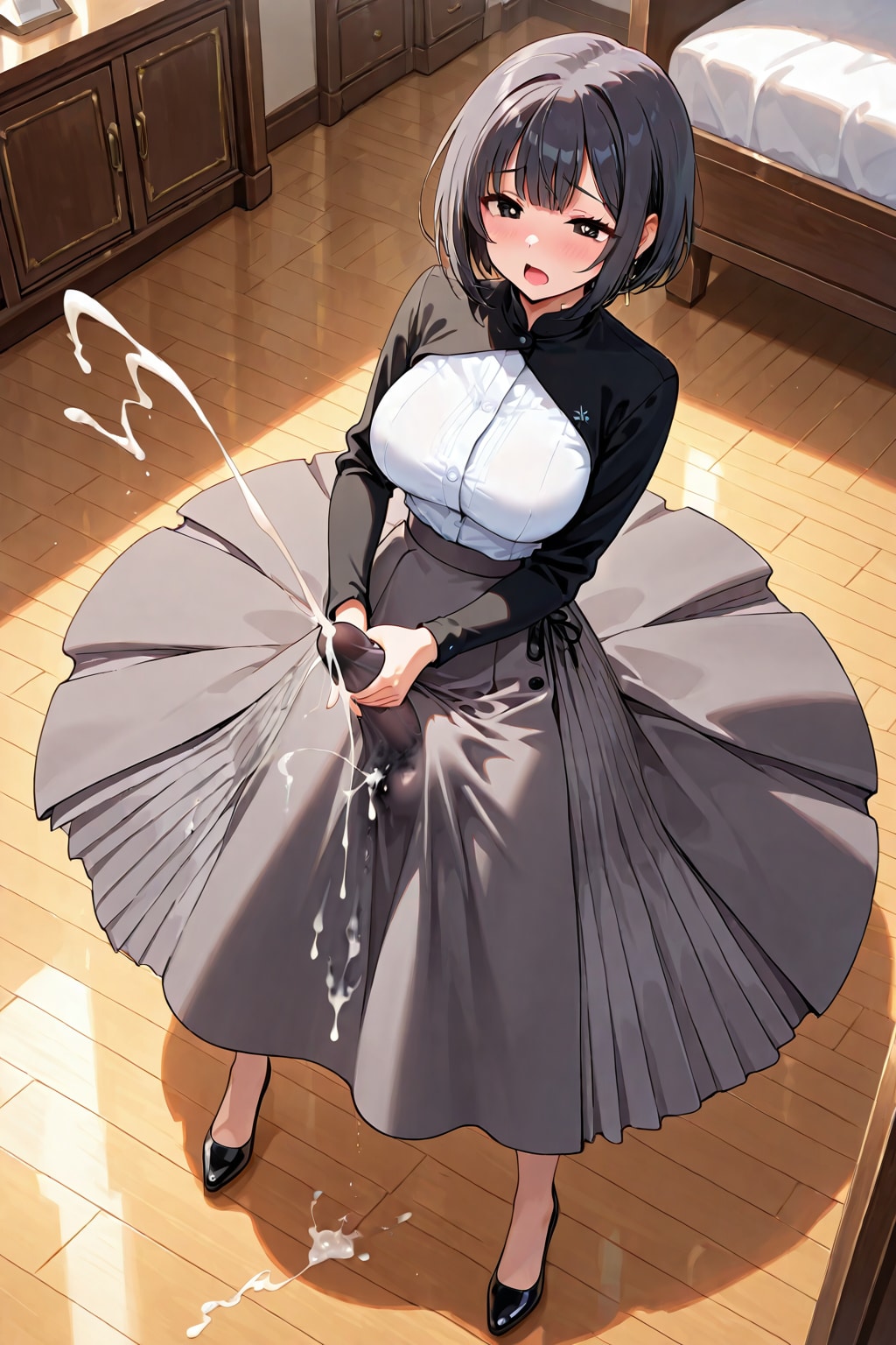 Yunagi Yuna becomes a futanari