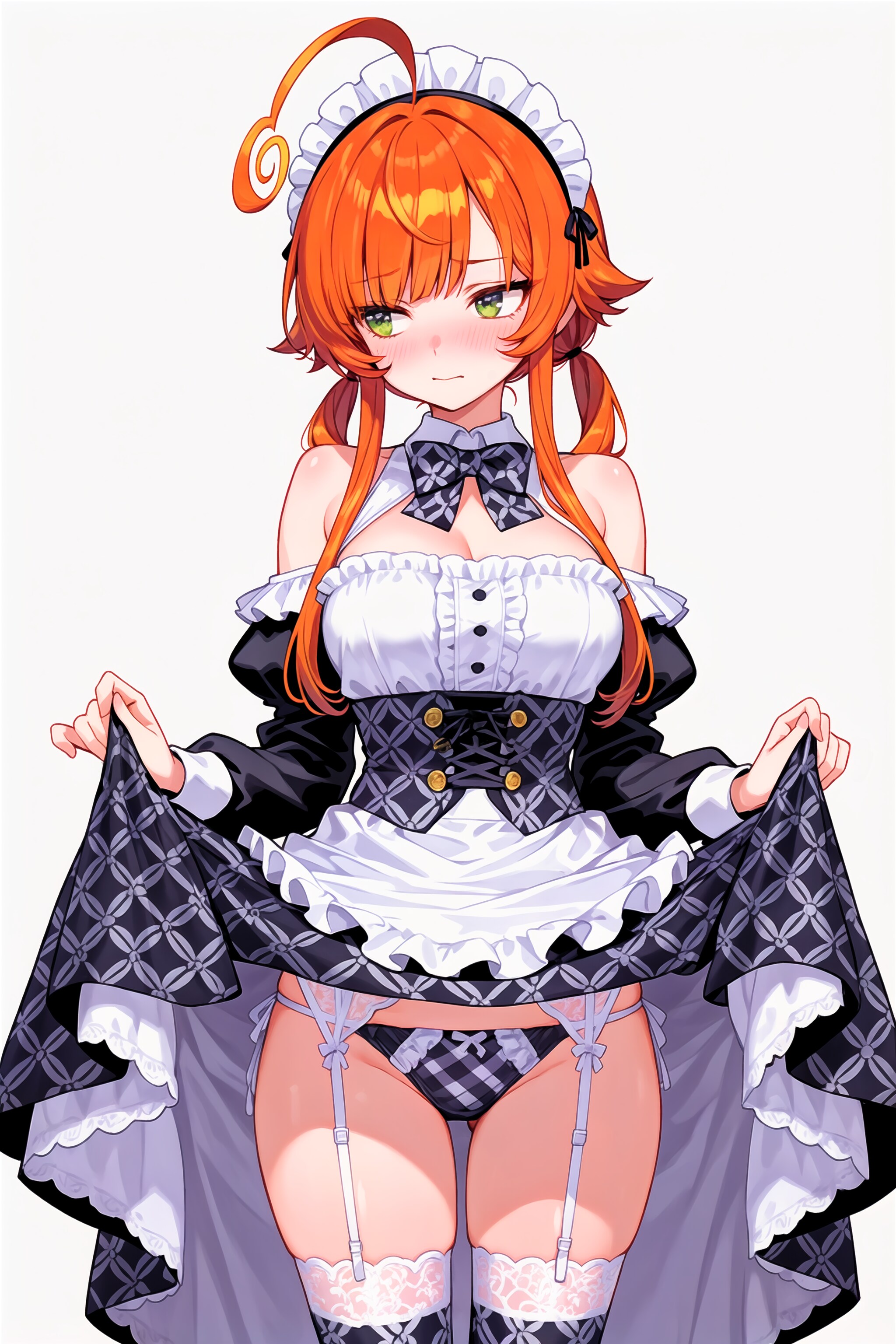 チェックパターンメイド