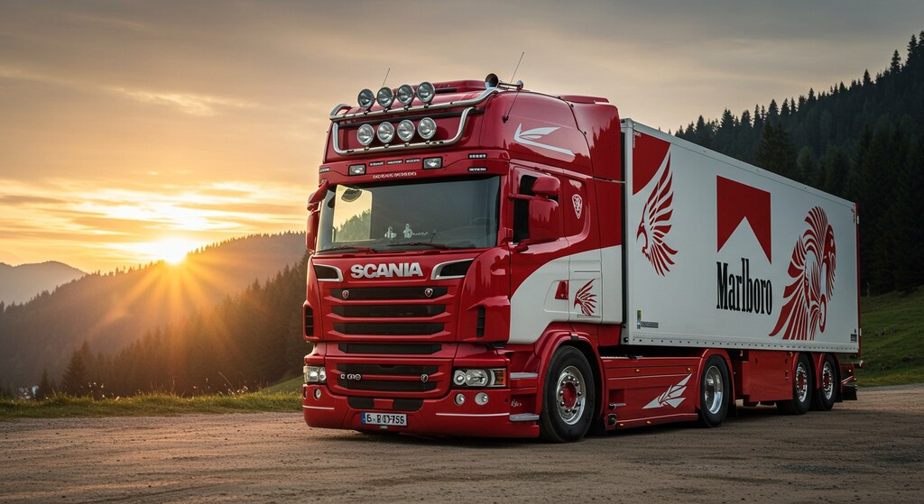 マルボロスカニアトラック