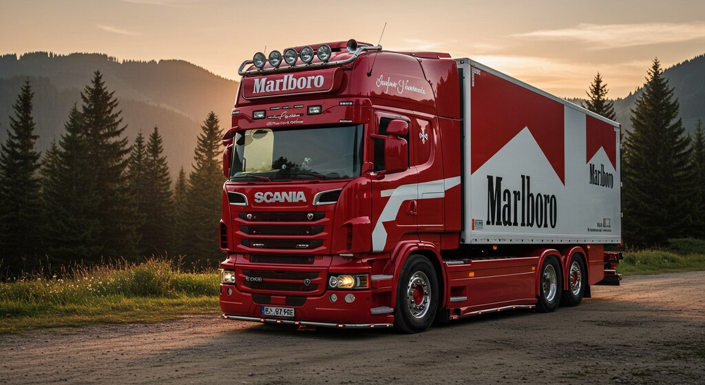 マルボロスカニアトラック