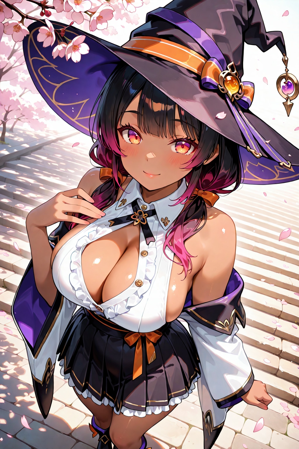 黒魔女と桜①