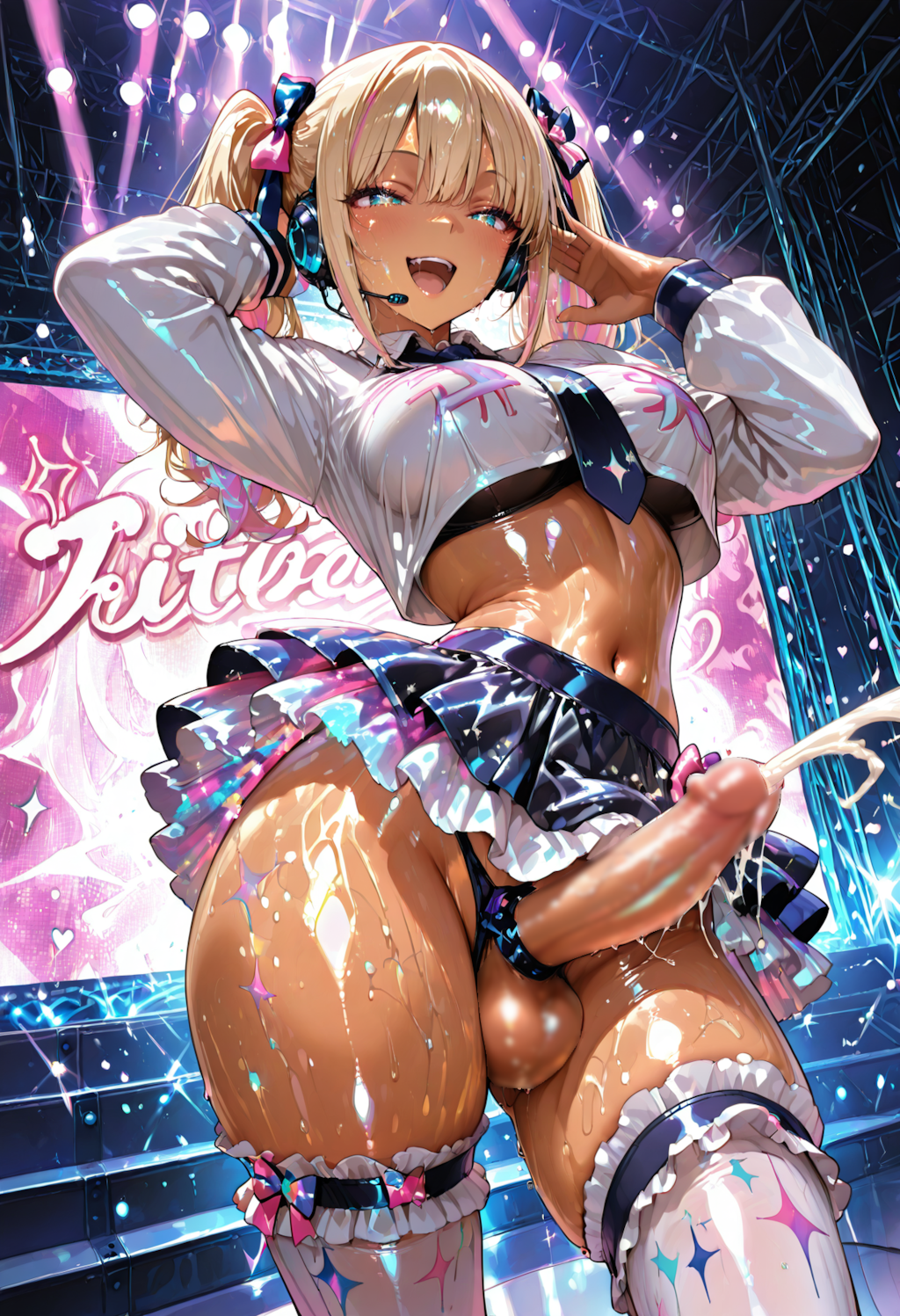 フタナリ💦アイドルギャル❤