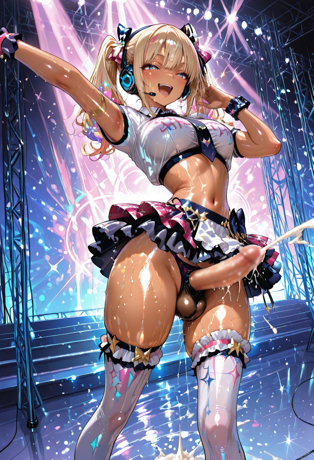 フタナリ💦アイドルギャル❤