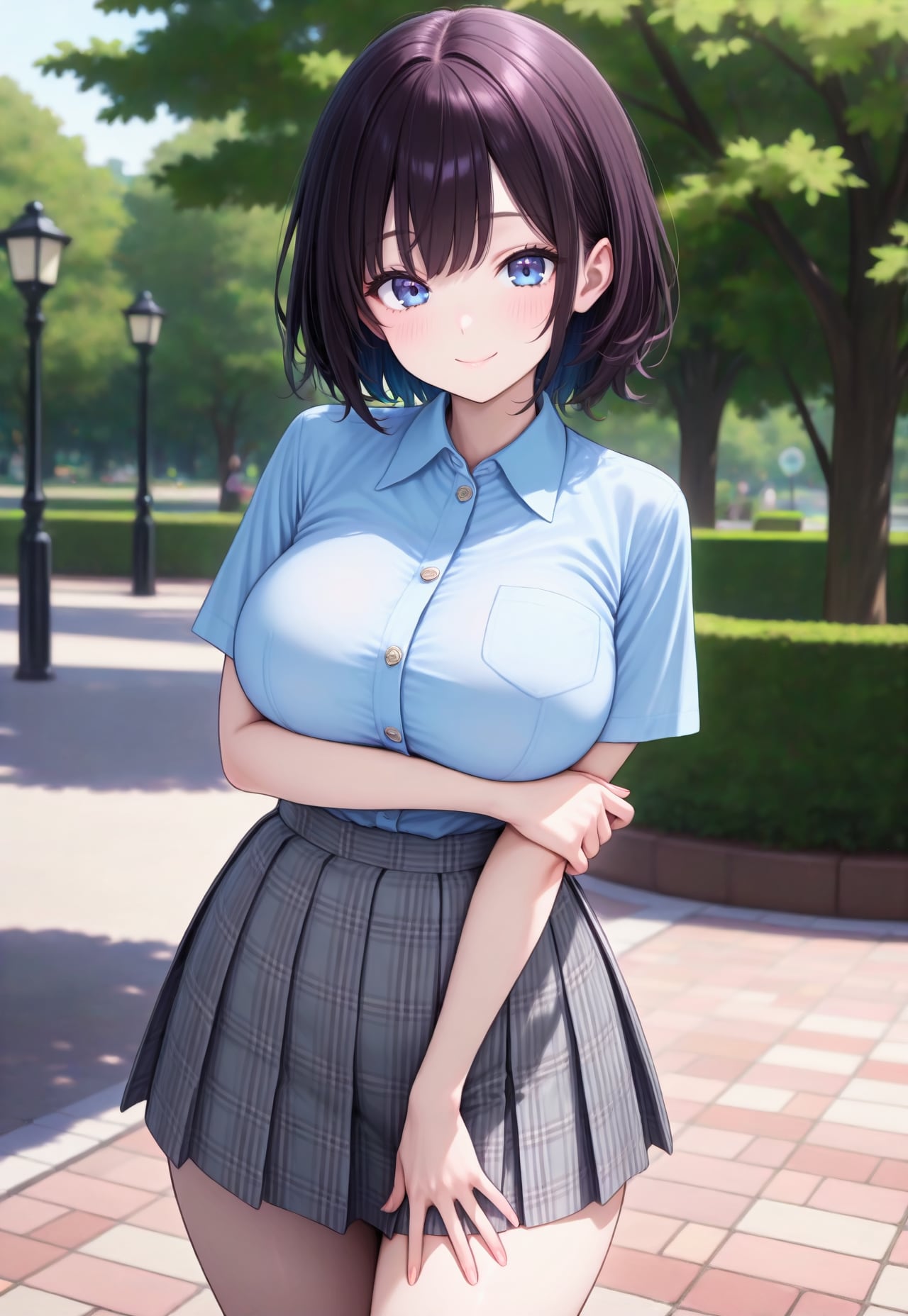 383（水色のブラウス）