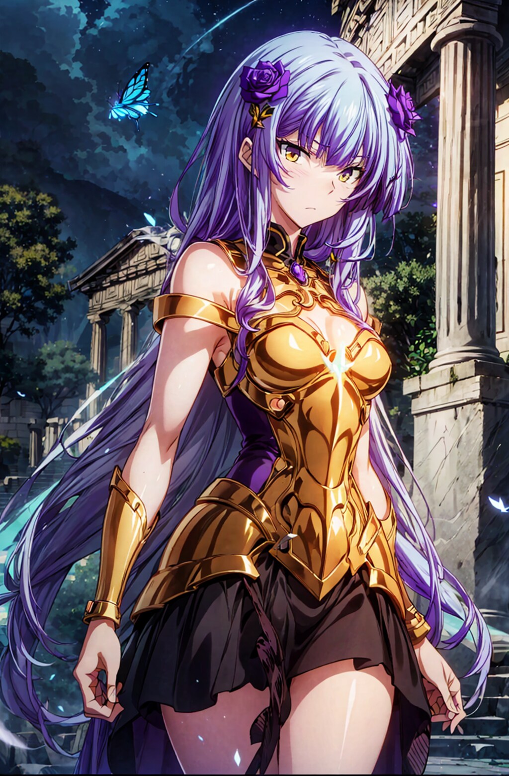 魚座の聖闘士、参上！美しさこそが真の力。見せてあげましょう。