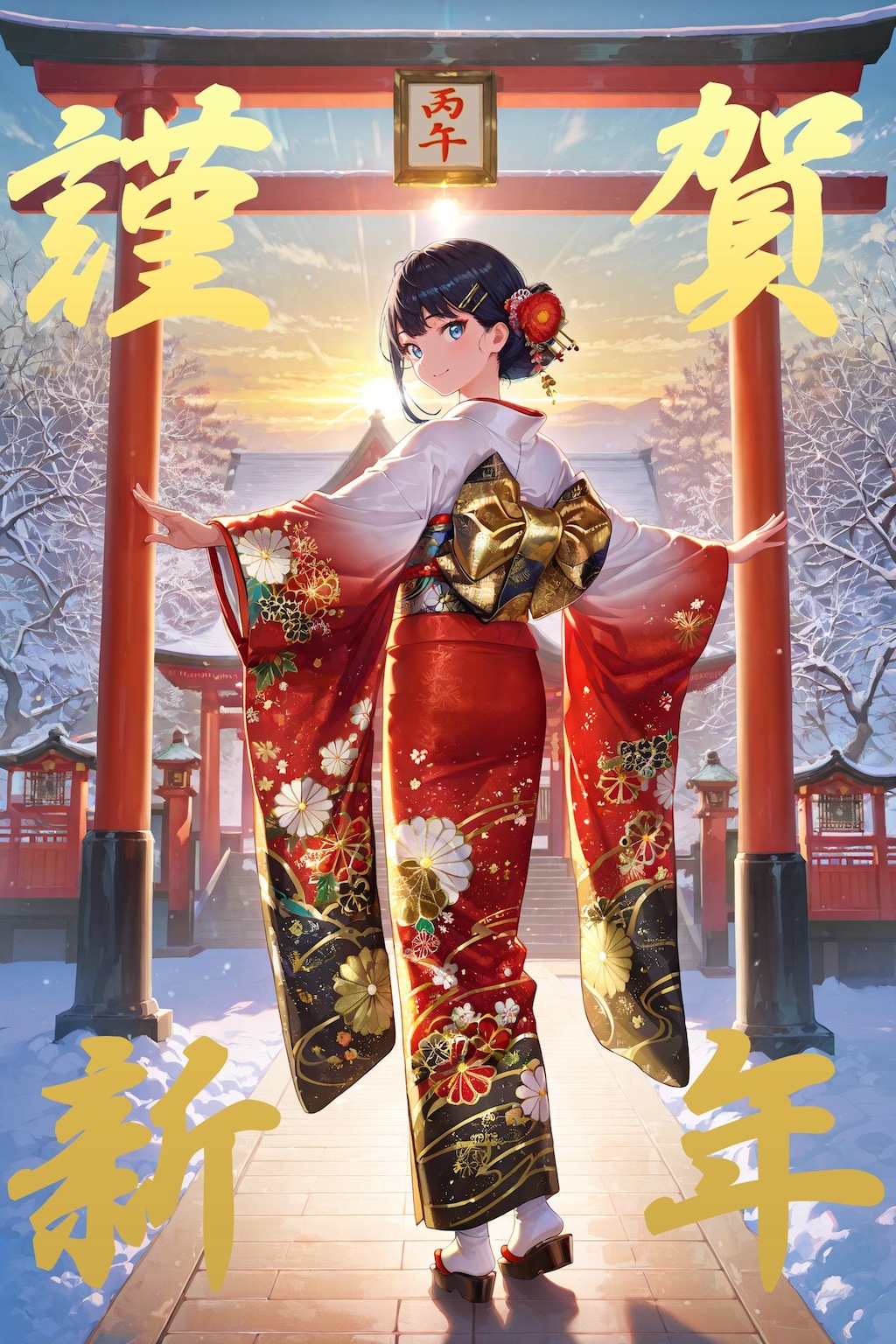 2026年１月１日『美少女日めくりカレンダー』