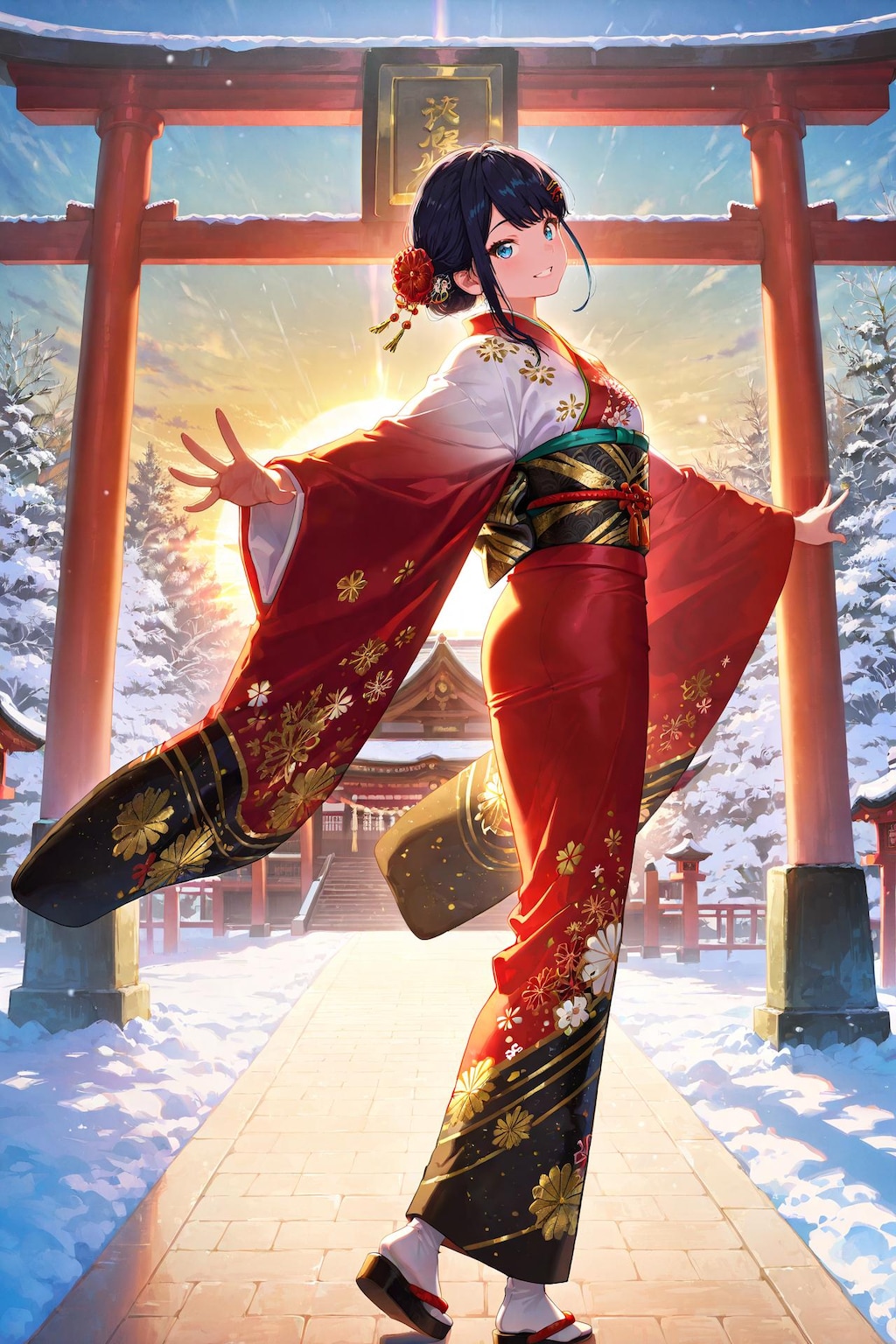 2026年１月１日『美少女日めくりカレンダー』