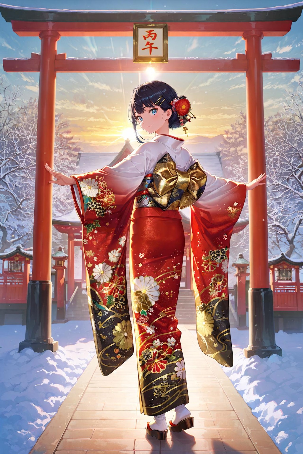 2026年１月１日『美少女日めくりカレンダー』