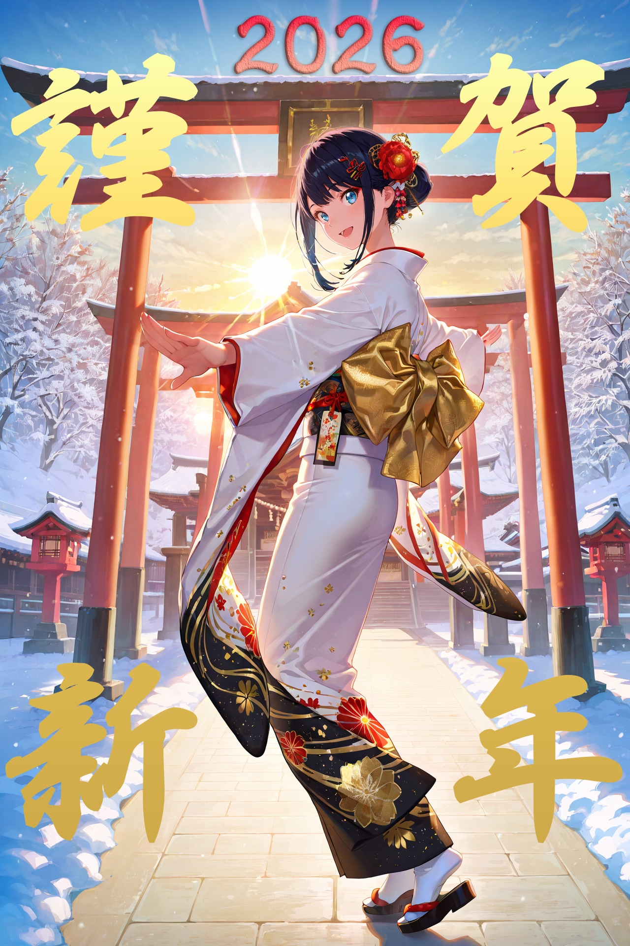 2026年１月１日『美少女日めくりカレンダー』 | の人気AIイラスト・グラビア