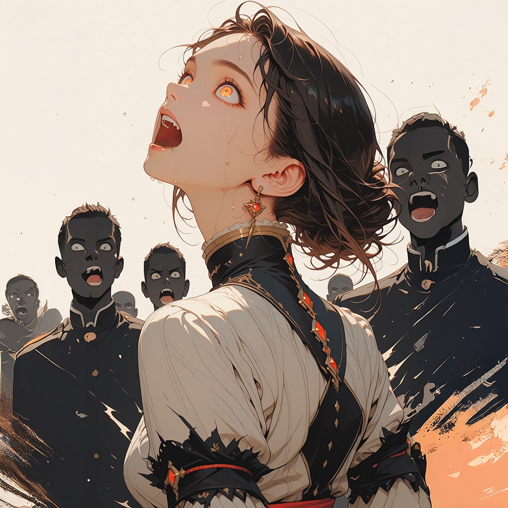 モンスター学園『オーガ君、声がでかい、コワイ！』