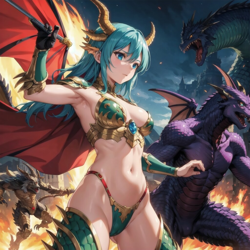 竜族 vs 魔族