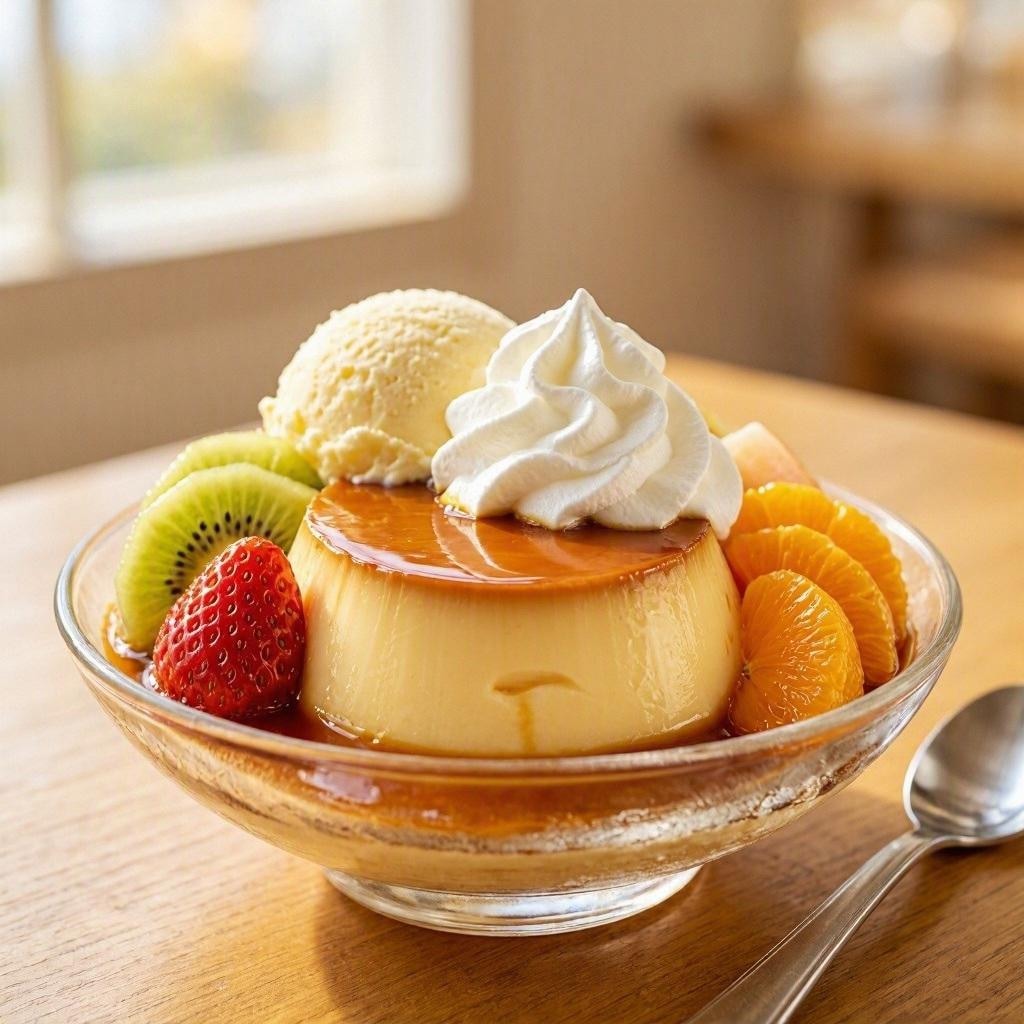 プリンアラモード