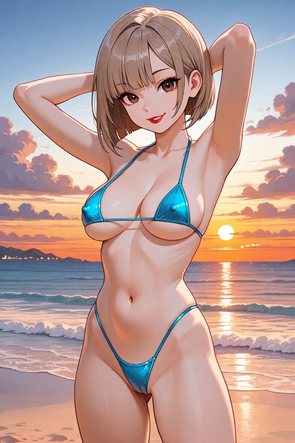 夕暮れ時のT◯K T◯K撮影