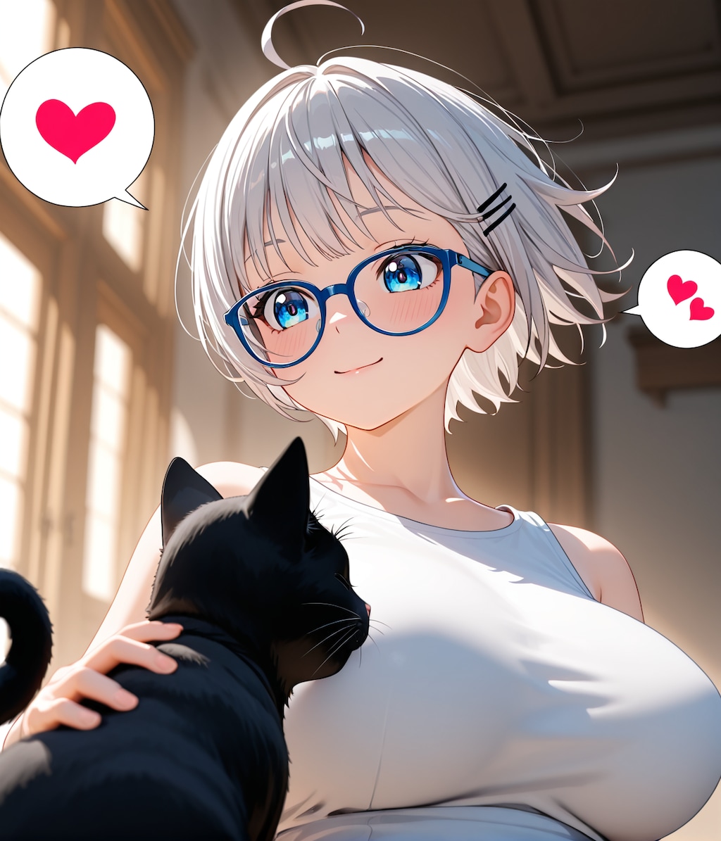 「にゃ」