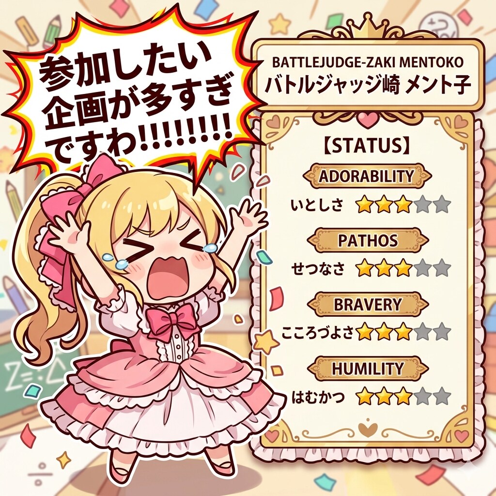 篠原メント子ステータスですわ | の人気AIイラスト・グラビア