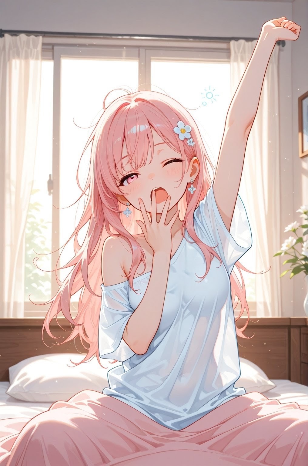 おはよー☀️ | の人気AIイラスト・グラビア