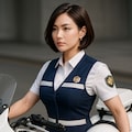 白バイ隊員 3枚目