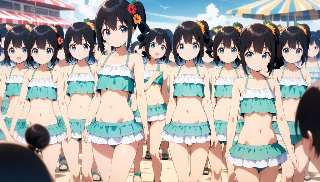 水着リトリ増殖試行2