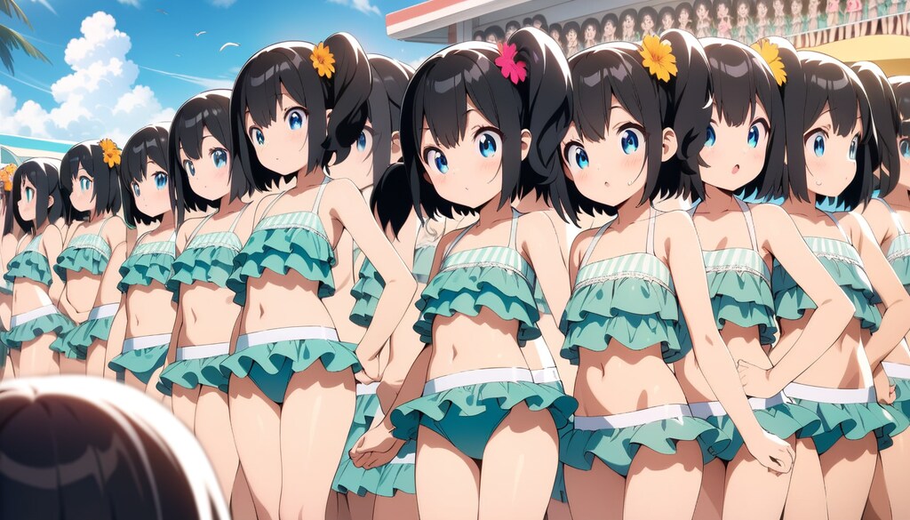 水着リトリ増殖試行2