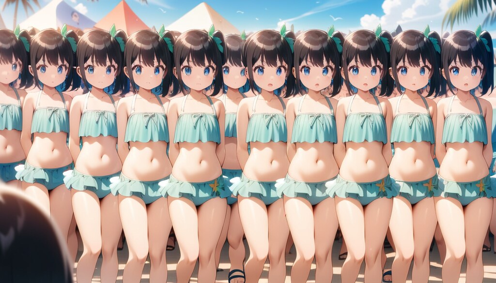 水着リトリ増殖試行2