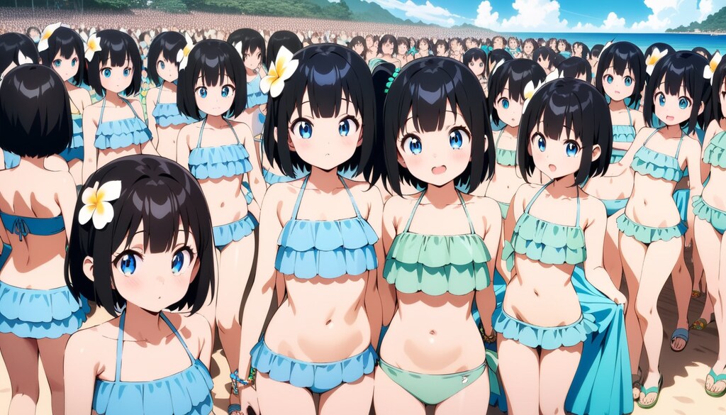 水着リトリ増殖試行2
