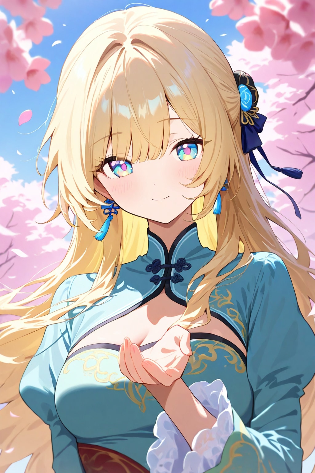 彩葉(いろは)のチャイナドレス | の人気AIイラスト・グラビア