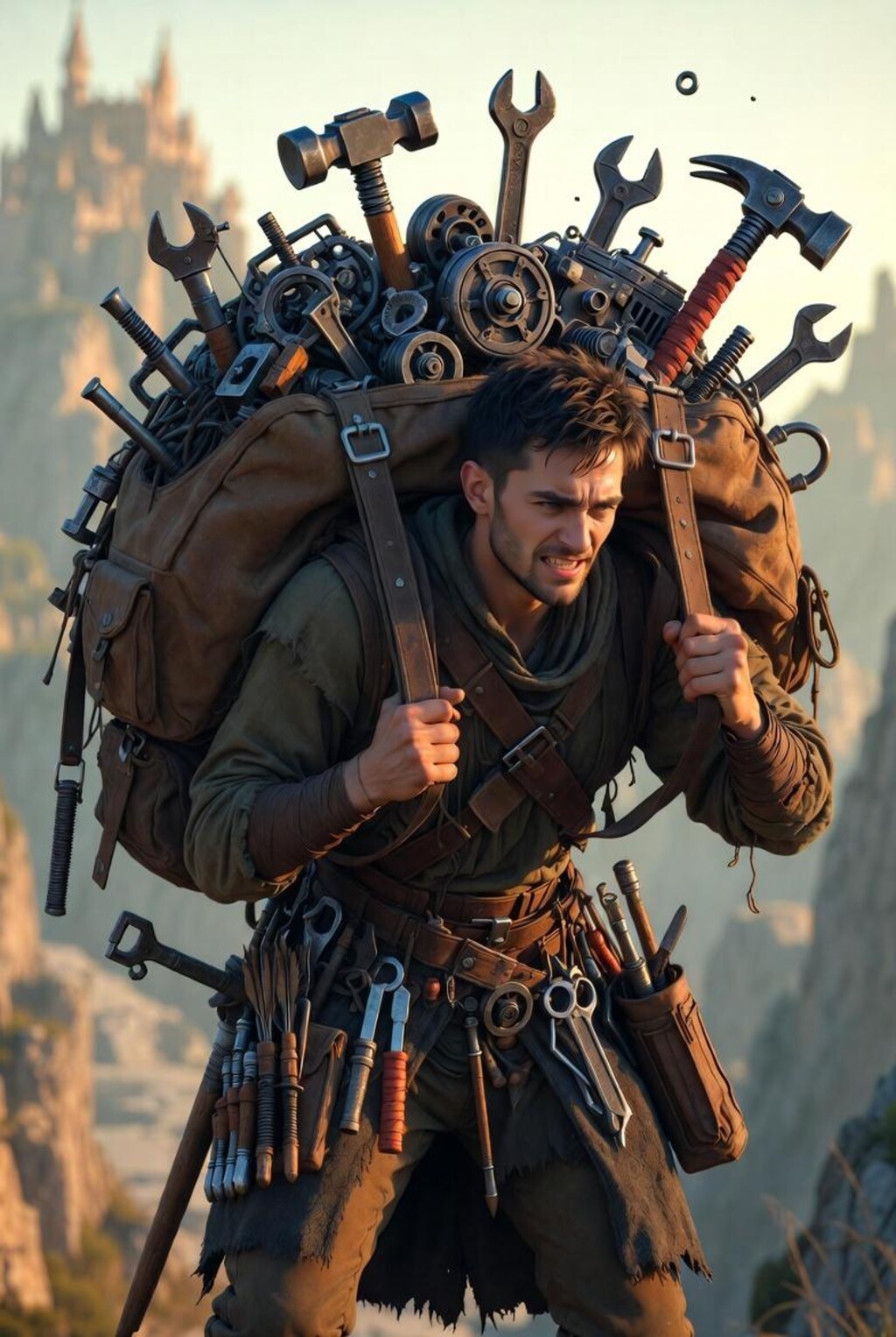 ゲームあるある「持ち物がいっぱいです」