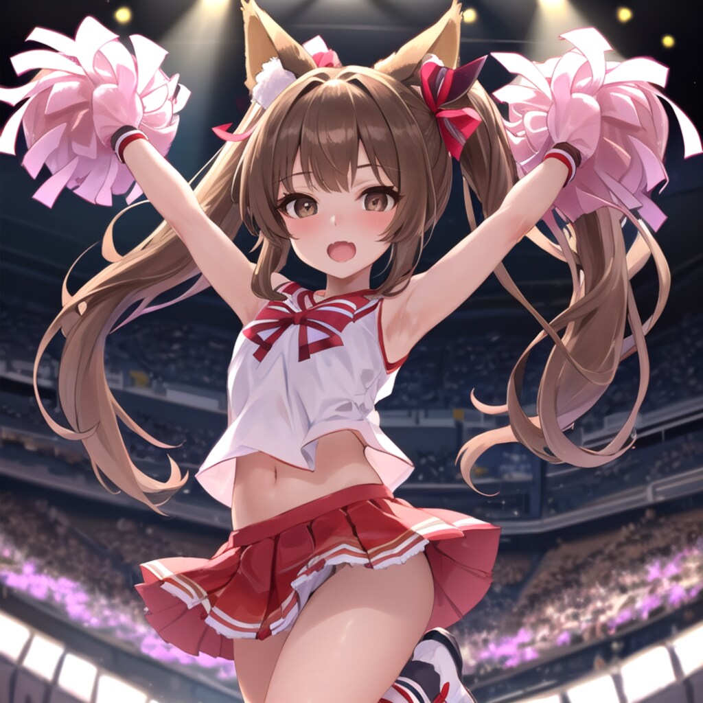 チアガール狐娘