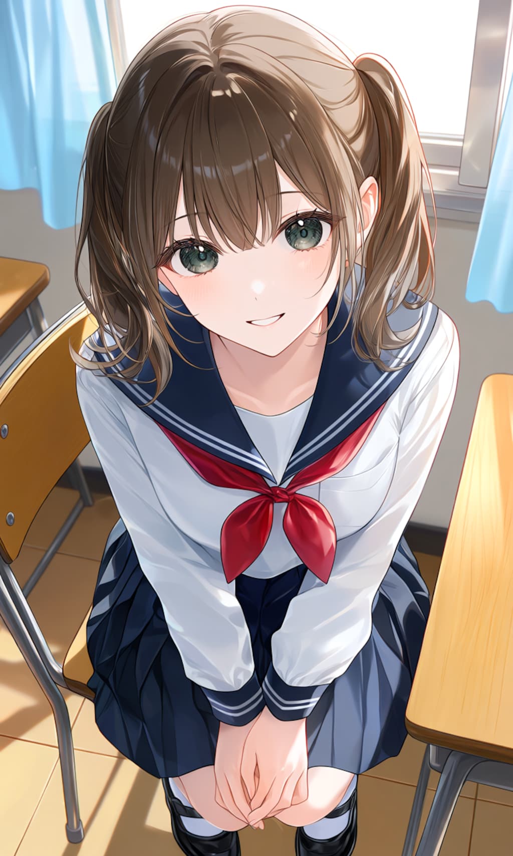 トモちゃん(うちの娘、清水智江)と学園生活