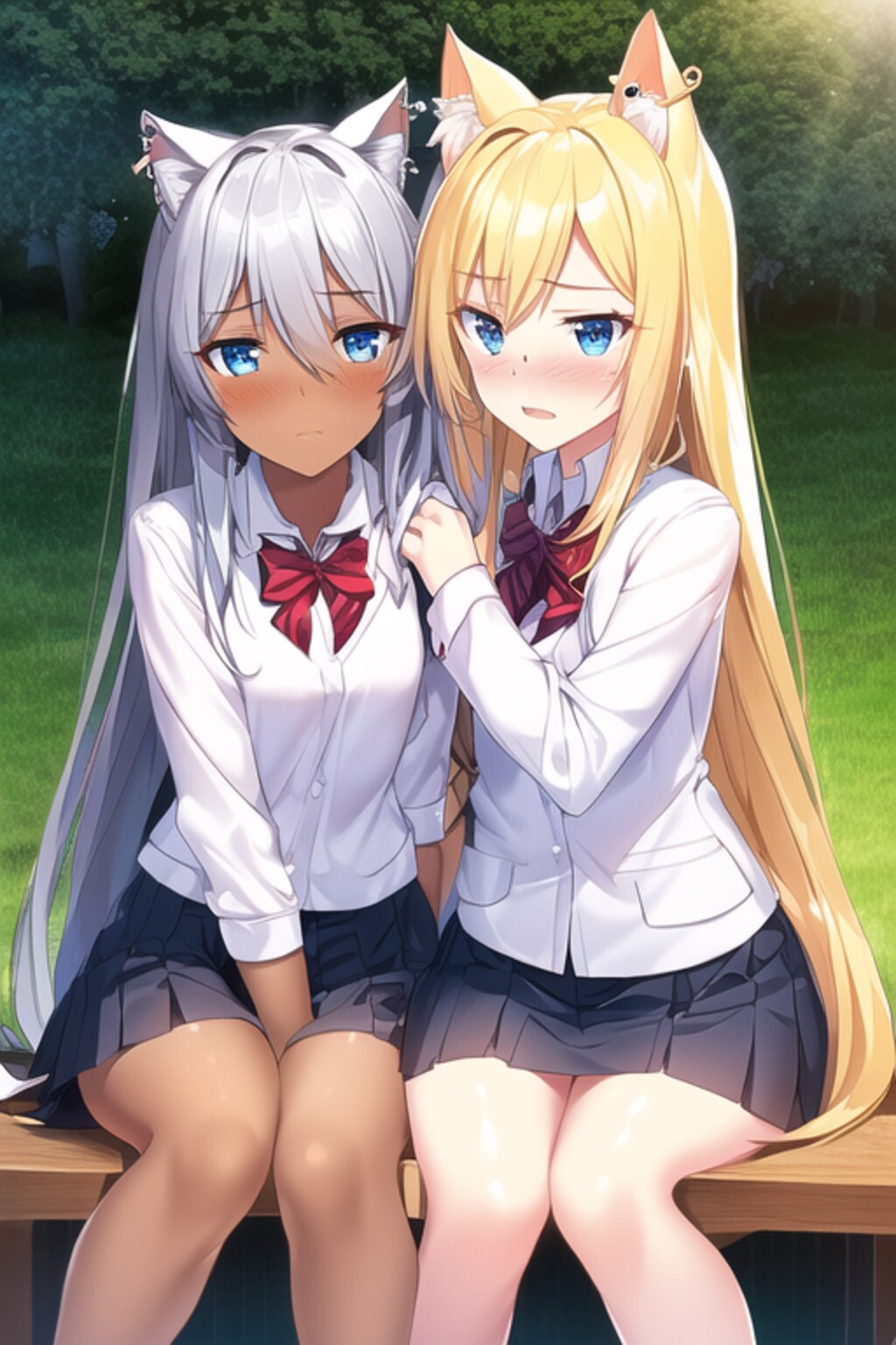 金と銀はとても仲良し