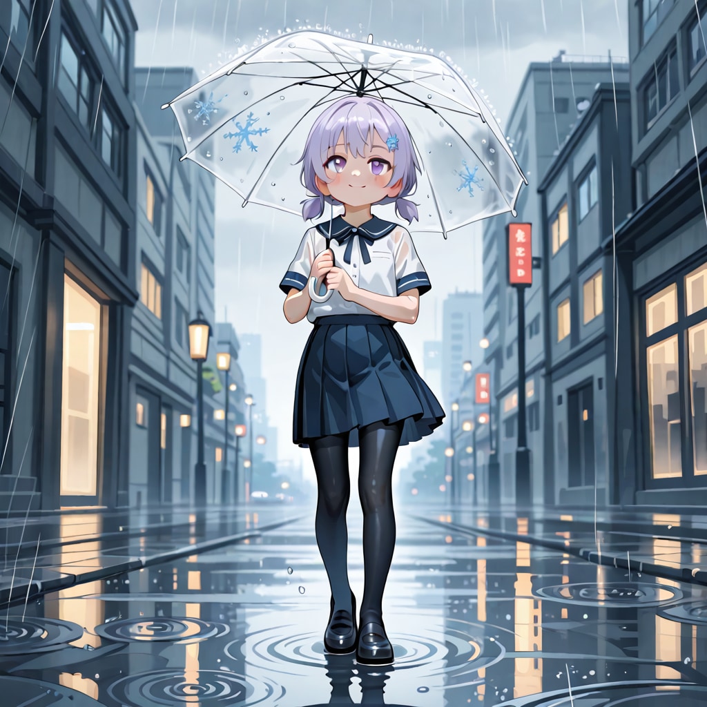 雨…