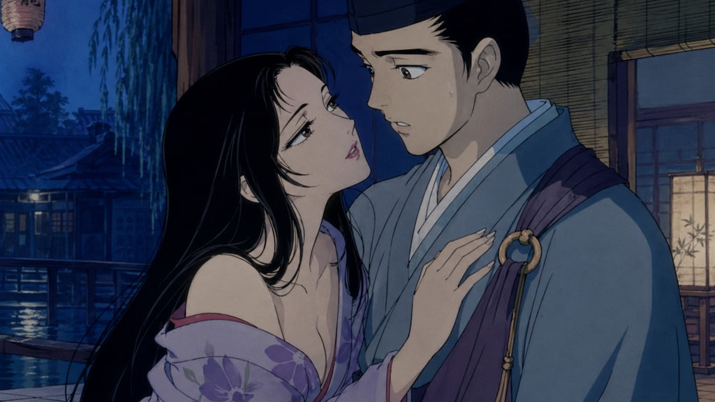 アニメ映画『安珍と清姫』