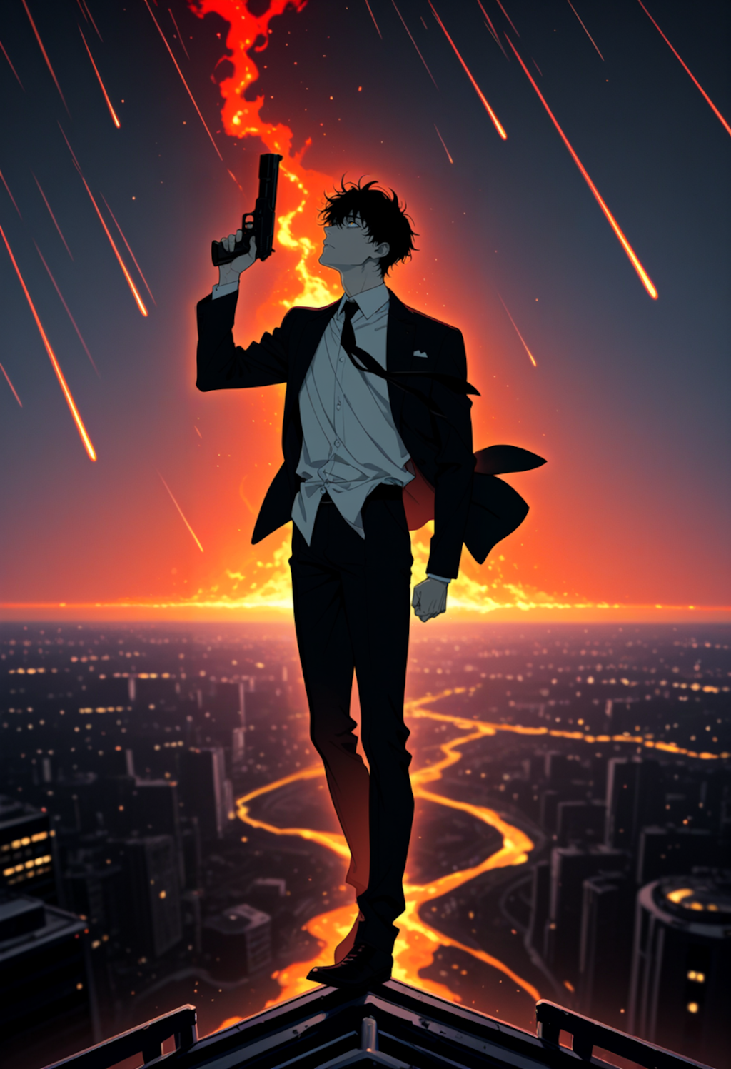 「悪いな。ここは地獄じゃない。俺の街だ。歓迎パーティーはない。帰りのチケットもな」