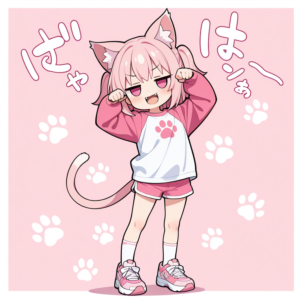 ラグランねこちゃん♡