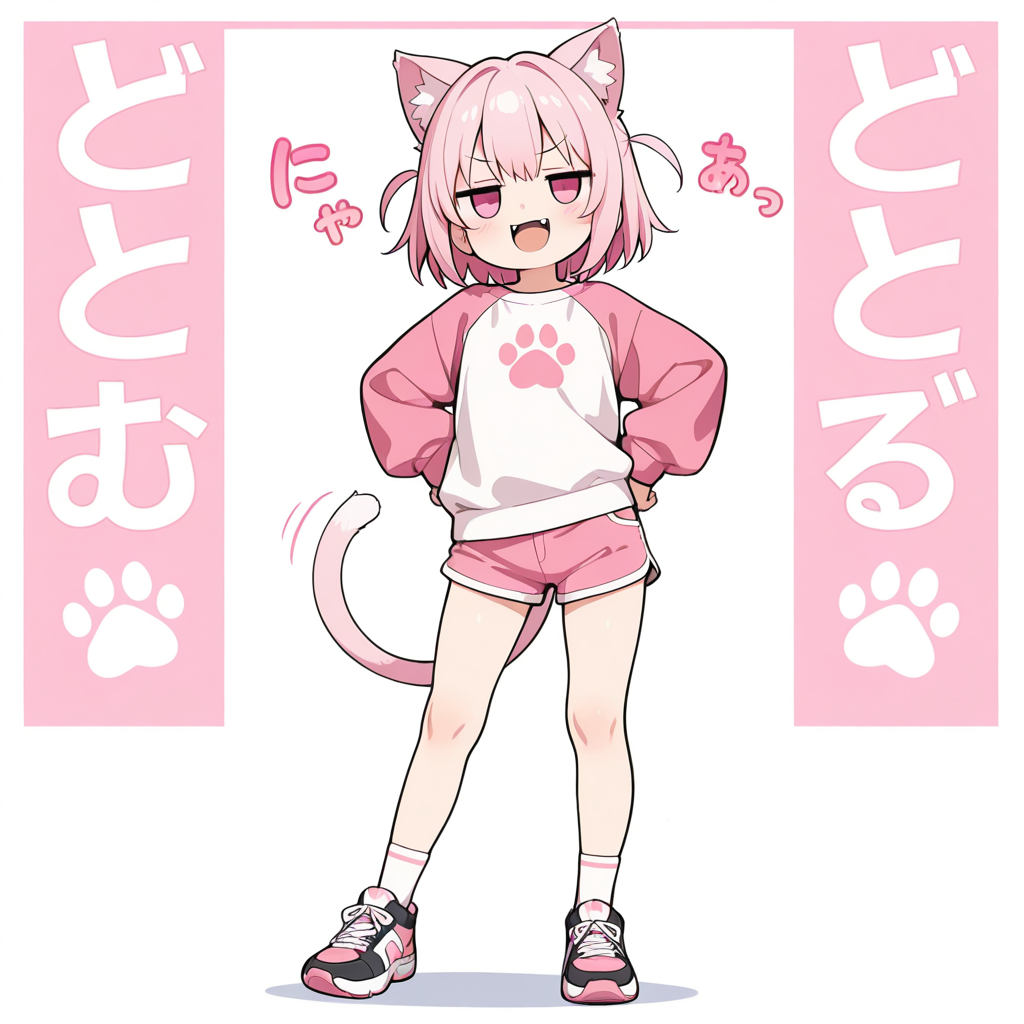 ラグランねこちゃん♡
