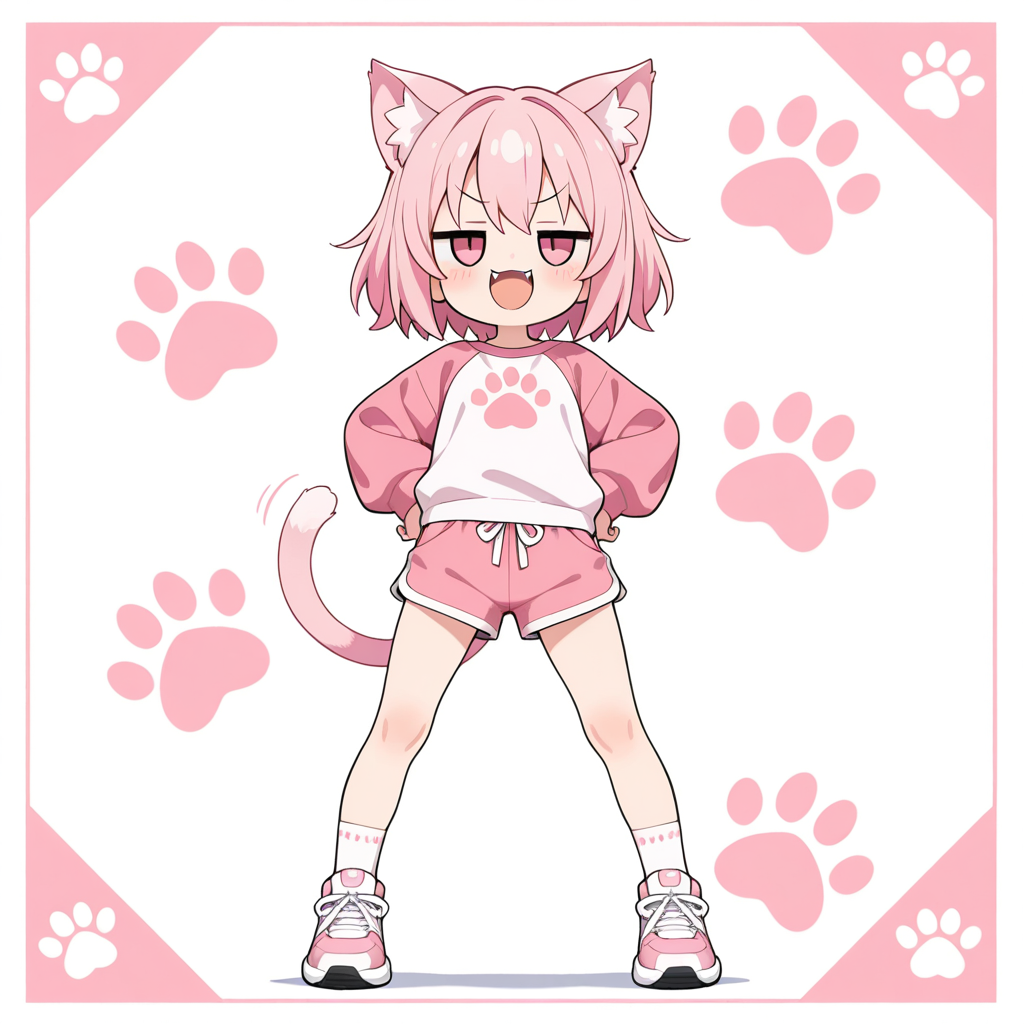 ラグランねこちゃん♡