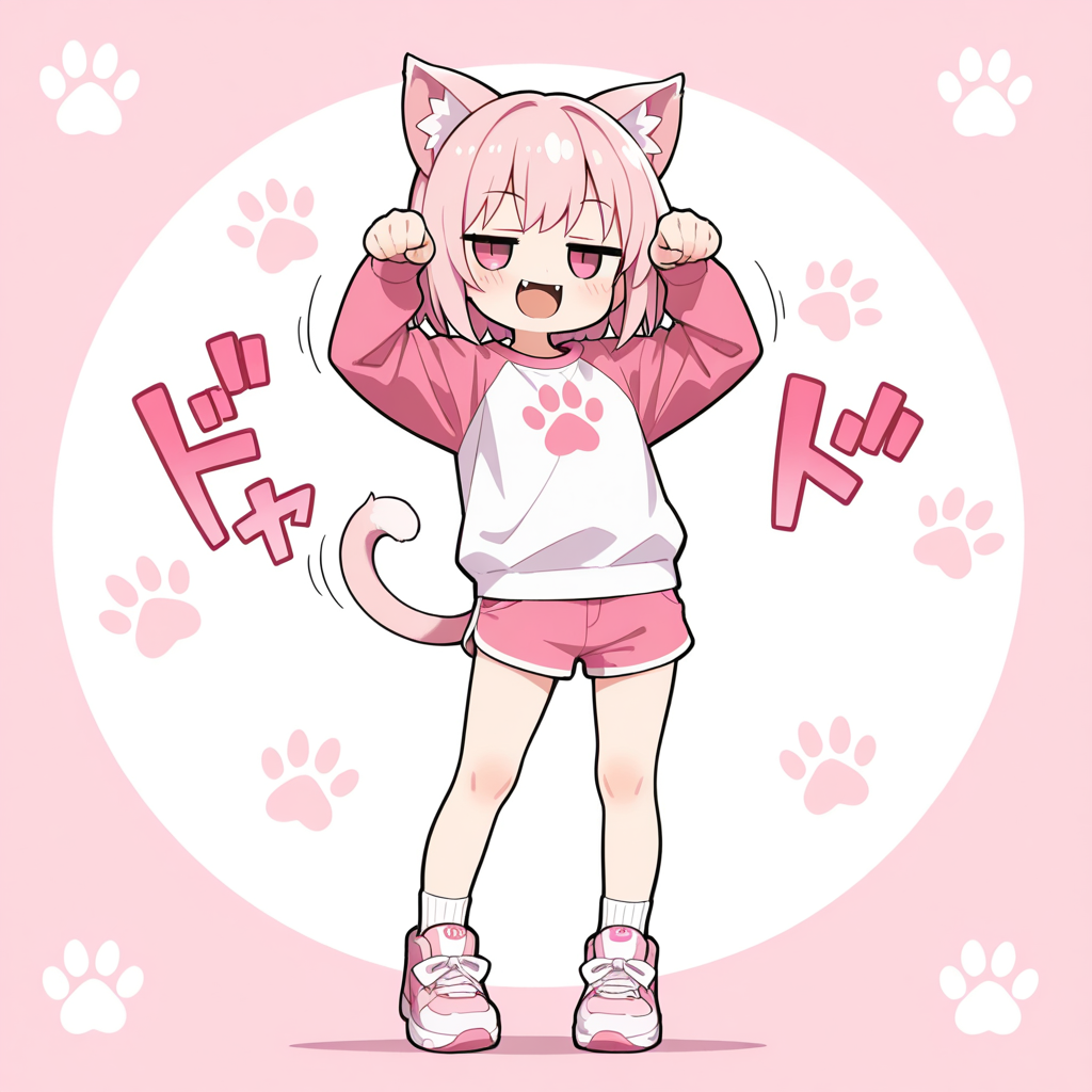 ラグランねこちゃん♡