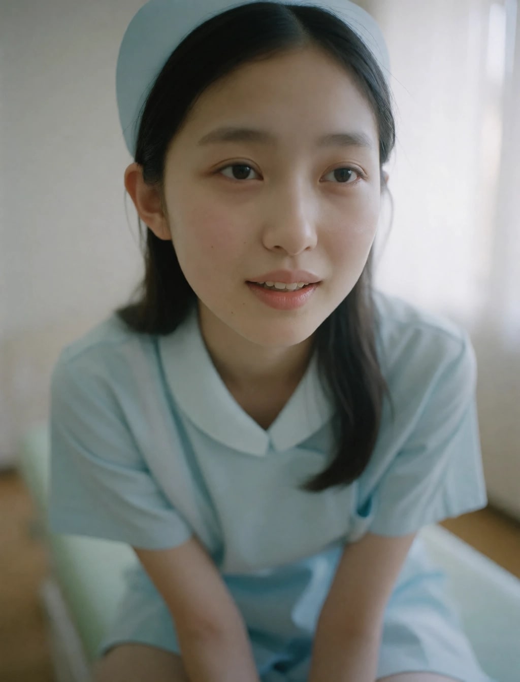今朝の1枚「ここが苦しそうですよ・・」