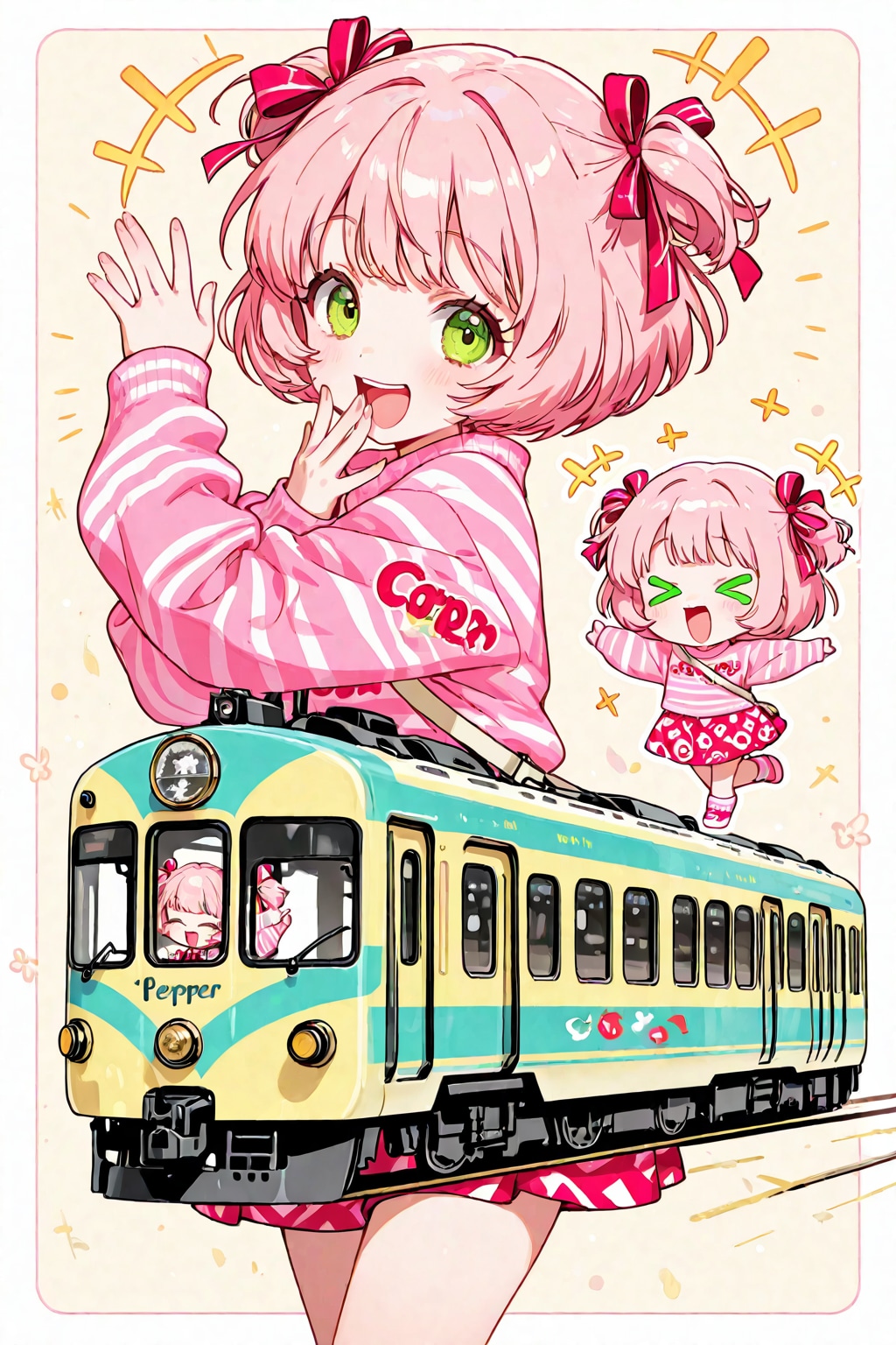 ピンク髪ちゃん