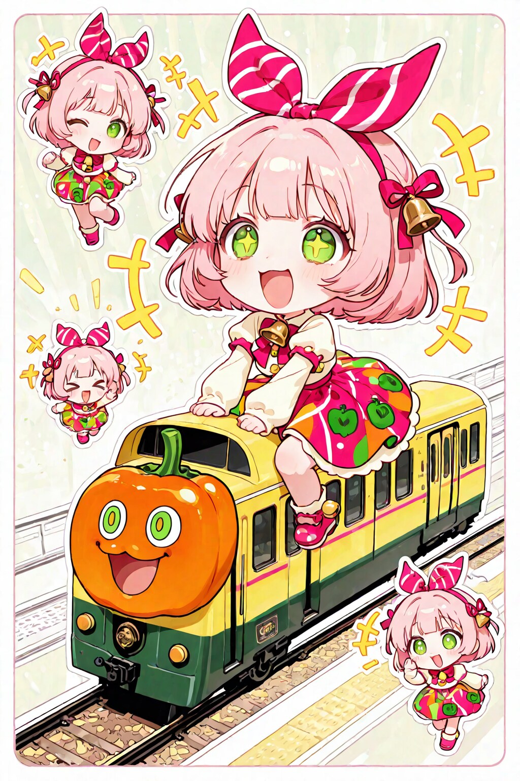 ピンク髪ちゃん