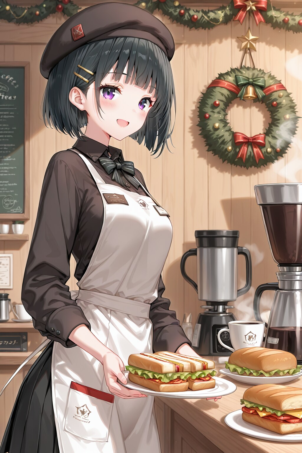 妹ちゃん✨カフェへようこそ‼️🥰☕️✨１４０ | の人気AIイラスト・グラビア